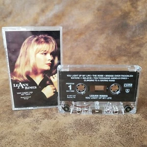 You Light Up My Life Inspirational Songs by LeAnn Rimes (Cassette 1997 Curb) - Picture 1 of 3