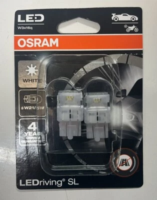 Osram LEDriving SL,  WY21W, WHITE, LED signal lamps 7504DYP-02B - Image 1 of 2