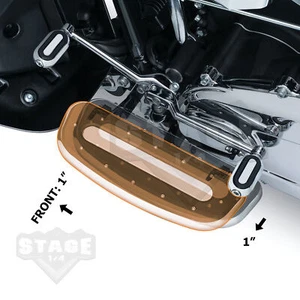 MOFUN Driver Floorboard Relocation Bracket for Harley Fat Boy, Heritage Springer - Bild 1 von 7