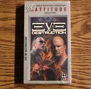 WWF ATTITUDE COLLECTION Eve of Destruction (VHS, 2000) BRAND NEW - Picture 1 of 4