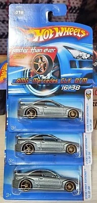 Hot Wheels AMG Mercedes CLK DTM Faster Than Ever First Editions Grey 1 CAR ONLY! - Image 1 of 2