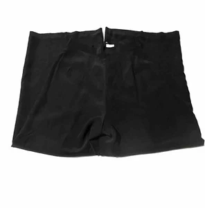Patrick Collection Lined Pants Womens Sz L 100% Silk Black Pockets Wide Legs VTG - Picture 1 of 13