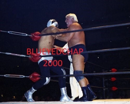 MIL MASCARAS VS FRED BLASSIE WRESTLER 8 X 10 WRESTLING PHOTO NWA - Image 1 of 1