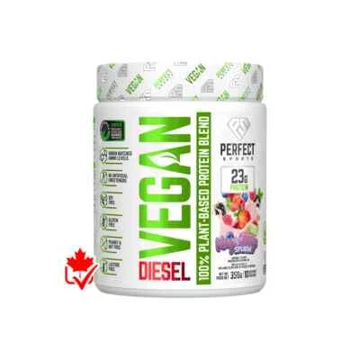 Perfect Sports DIESEL Proteína Vegana Sabor Muy Bayas Semilla de Calabaza 350g NUEVO Foto 1 de 2