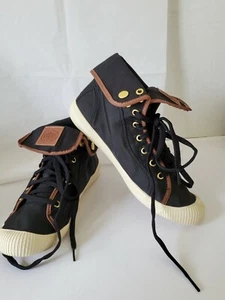 Palladiu Baggy Ankle Boots Hiking Trail High Tops Flip/Fold Flex Sneakers sz 10 - Picture 1 of 8