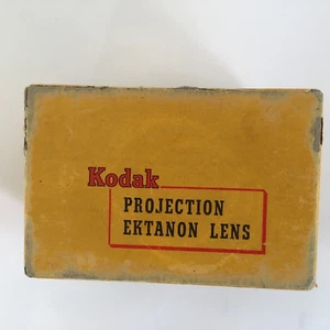 Kodak Projection Ektanon Lens 5 inch f/3.5 Lumenized Vintage NY USA w/ Box - Picture 1 of 20