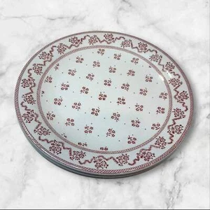 Johnson Brothers Petite Fleur 9 7/8” Plates Set of 2 Good Condition Minor Flaw - Picture 1 of 3