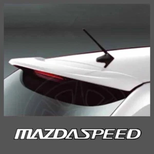 Mazda Genuine Rear Roof Spoiler painted 34K Crystal White 2006-2010 Mazda CX7 ER - Picture 1 of 1