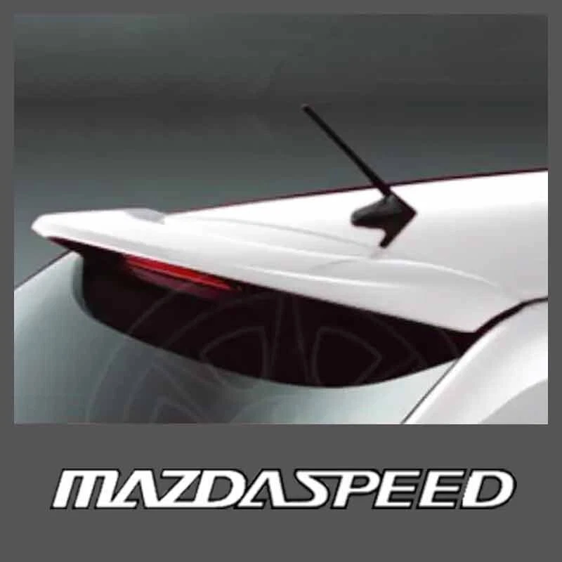 Alerón de techo trasero genuino Mazda pintado 34 k cristal blanco 2006-2010 Mazda CX7 ER Foto 1 de 1