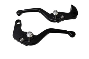 Yamaha MT-10 XSR900 2022+ YZF-R9 Evotech Short Levers + Silver Adjusters - Picture 1 of 3