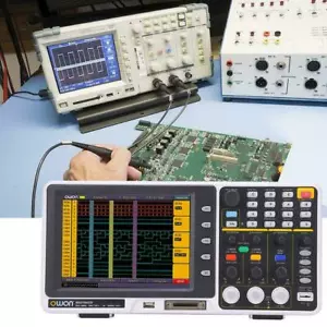 Mixed Signal MSO Oscilloscope logic analyzer Owon MSO7062TD 8" 60MHz 1GS/s FFT - Picture 1 of 9