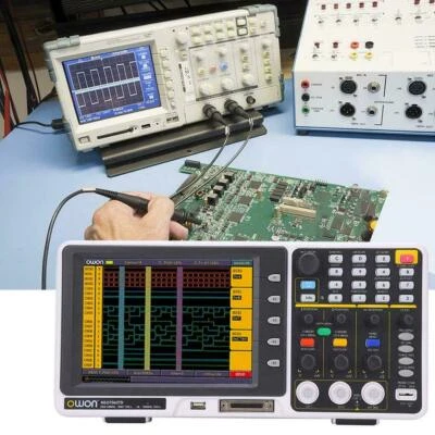 Mixed Signal MSO Oscilloscope logic analyzer Owon MSO7062TD 8" 60MHz 1GS/s FFT - Image 1 of 4