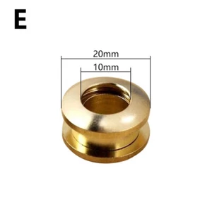 5-15mm Brass Eyelets Grommets for Leather Crafts Clothing Bags Repair Accessory - Picture 1 of 18
