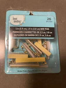 Perline barra di atterraggio perline nichel free creazione gioielli 443191 forniture artigianali 17 pz NUOVE - Foto 1 di 1