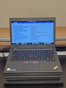 A lot of 5 Lenovo Thinkpad T460/T560 Intel i5/i7 8GB RAM NO SSD - Picture 1 of 10