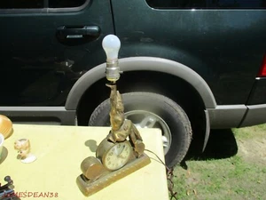 VINTAGE MAJORETTE CLOCK LAMP LIGHT SESSIONS MOVEMENT UNITED ??? - Picture 1 of 7