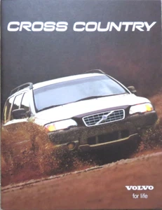 Volvo XC70 Cross Country USA Prospekt Brochure vom 2000, 34 Seiten - Bild 1 von 4