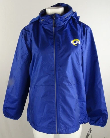 Los Angeles Rams NFL MSX by Michael Strahan Women's Full-Zip Windbreaker Cover