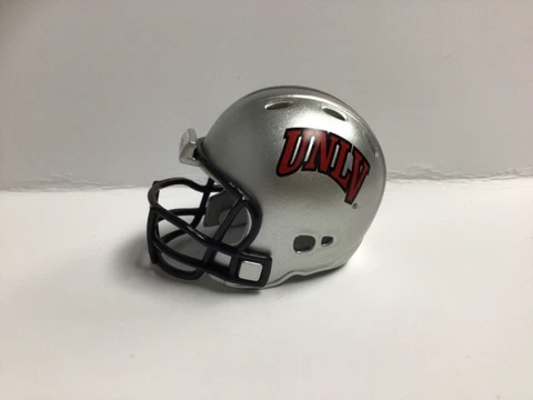 UNLV NEVADA LAS VEGAS REBELS CUSTOM POCKET PRO HELMET THROWBACK NCAA FOOTBALL Cover
