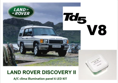 LAND ROVER DISCOVERY II A/C control panel 6 LED KIT - Image 1 of 2
