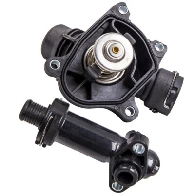 Thermostat d'eau + Boîtier de thermostat EGR for BMW 3 E46 E90 E91 E92 E93 - Imagen 1 de 4