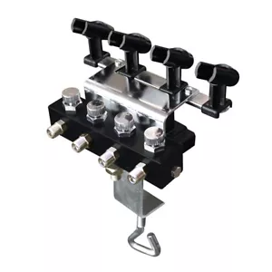 OPHIR Portaaerografi con splitter 1/8 e 1/8 per 4 pz di kit aerografo - Foto 1 di 6