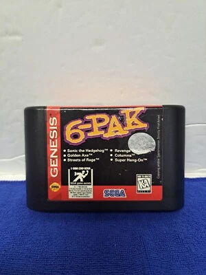 6-pak (Sega Genesis) - Image 1 of 3
