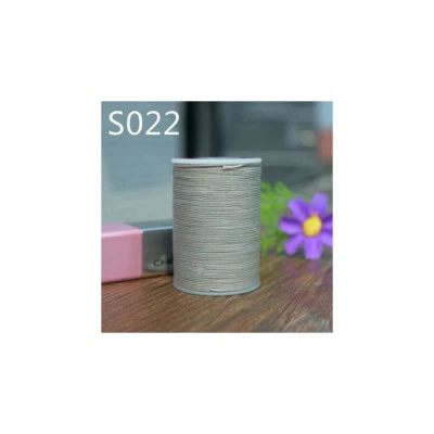 Professional 3 Strands Waxed Lined Thread 0.55mm 114M hand sewing leathercraft - Image 1 of 4