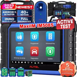 2025 Autel MaxiIM IM508S+XP200 IMMO KEY FOB PROGRAMMING Full Bidirectional Tool - Picture 1 of 11