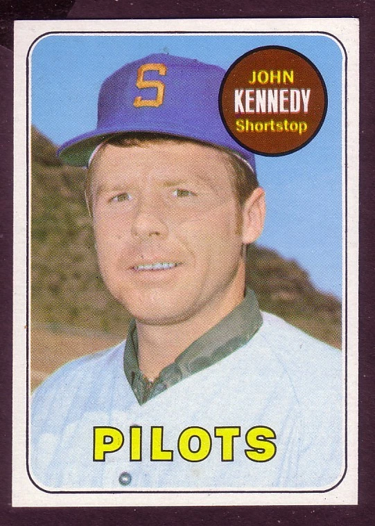 1969 TOPPS JOHN KENNEDY CARD NO:631 NEAR MINT CONDITION - Image 1 of 1