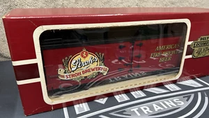 Delton 4258 Stroh's Brewery Reefer Box Car New Old Stock Box G Scale - Picture 1 of 3
