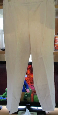 Pantalones Appleseed's Beige Cremoso con Panel Abdomen Cintura Elástica Talla 16 Entrepierna 28.5 Foto 1 de 4