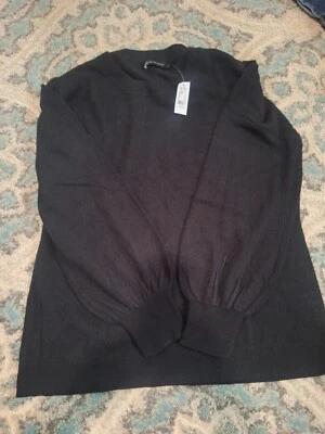 NWT NY&Co Womens Size XXL Black  Sweater Lightweight - Image 1 of 3