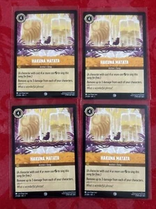 4x Disney Lorcana - Hakuna Matata - 27/204 - MINT x4 - Picture 1 of 7