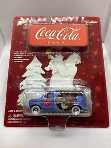 JOHNNY LIGHTNING Coca Cola FORD DELIVERY VAN White Lightning - Picture 1 of 3