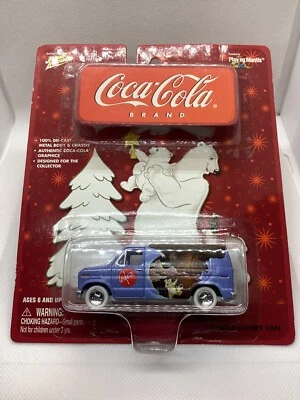 JOHNNY  LIGHTNING Coca Cola FORD DELIVERY VAN  White Lightning - Image 1 of 3