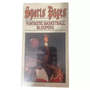 Sports Pages: Fantastic Basketball, Bloopers Valium, 34 Brand New Sealed vintage - Picture 1 of 6