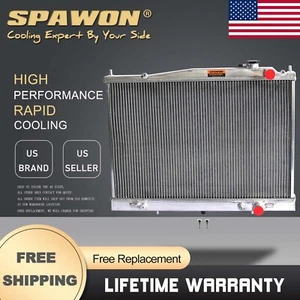 3Row SPAWON Aluminum Radiator For Nissan Frontier LE 1998-2015 Xterra 2000-2004 - Picture 1 of 9