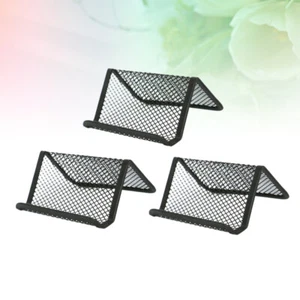 3 Pcs Eisen -Visitenkarteninhaber Business Wallet Für Unternehmen - Afbeelding 1 van 11