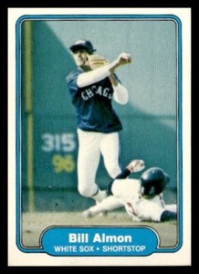 1982 Fleer #335 Bill Almon Chicago White Sox Baseball card