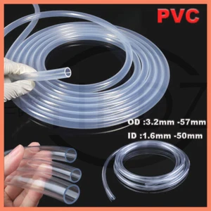 Tuyau PVC Tuyau d'aquarium Air - Tuyau d'eau transparent transparent Ø 2 - 60 mm - Photo 1/81