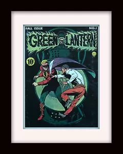 GREEN LANTERN #1 • 1941 Custom Framed Cover Print - Picture 1 of 1