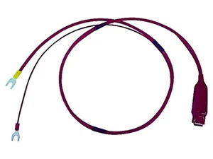 GTL-116R Cavo di misurazione morsetto a coccodrillo, collegamento forcella x2 L: 1,5 m rosso GW INSTEK - Foto 1 di 1