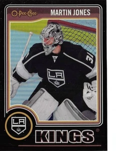 2014-15 O-Pee-Chee Black Rainbow #203 Martin Jones/100 - Imagen 1 de 2