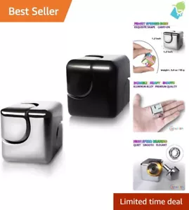 Compact High-Quality Fidget Spinner Cube - Ideal Gift for Stress Relief & Focus - Picture 1 of 6
