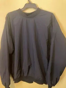 Vintage Highlander Pullover Mens black, extra large Windwear Golf Jacket - Picture 1 of 8
