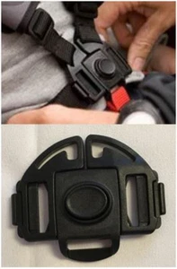 Stroller 5 Point Buckle Harness Clip Replacement Part Safety Kid CHICCO Viaro 5B - Picture 1 of 4