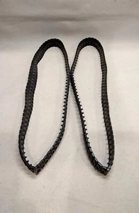 GI Joe Mauler Tank MBT 1985 L & R Treads With Pins Rubber Vintage Hasbro ARAH - Picture 1 of 3