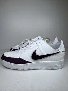 Nike Air Force 1 Low Top Sneaker Größe 13 NCXL Lila & Weiß Maßschuhe - Bild 1 von 14