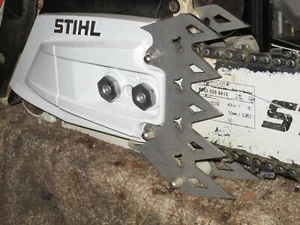 stihl MS 362 Hund 304 Edelstahl Skelition Laser Cut - Bild 1 von 6